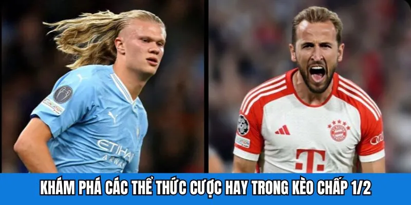 Khám phá các thể thức cược hay trong kèo chấp 1/2