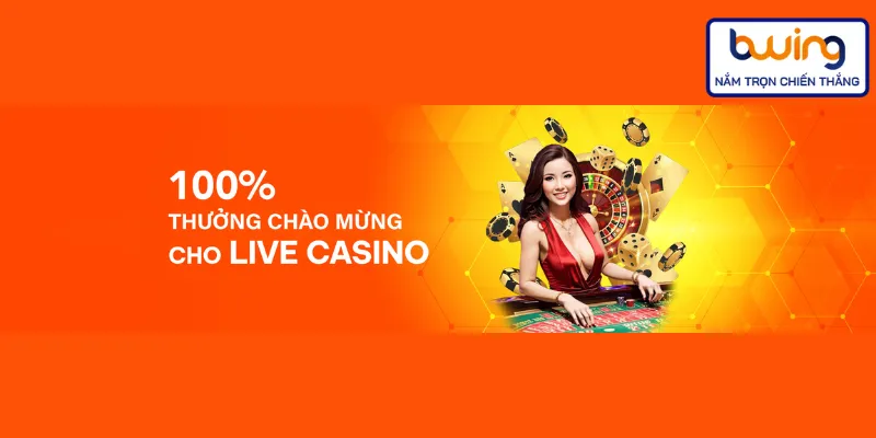 Khuyến mãi Bwing live casino